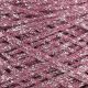 Metalizirana preja Macrame Cotton Lux  3 mm / temno roza 221 / 200 gr, 186 m